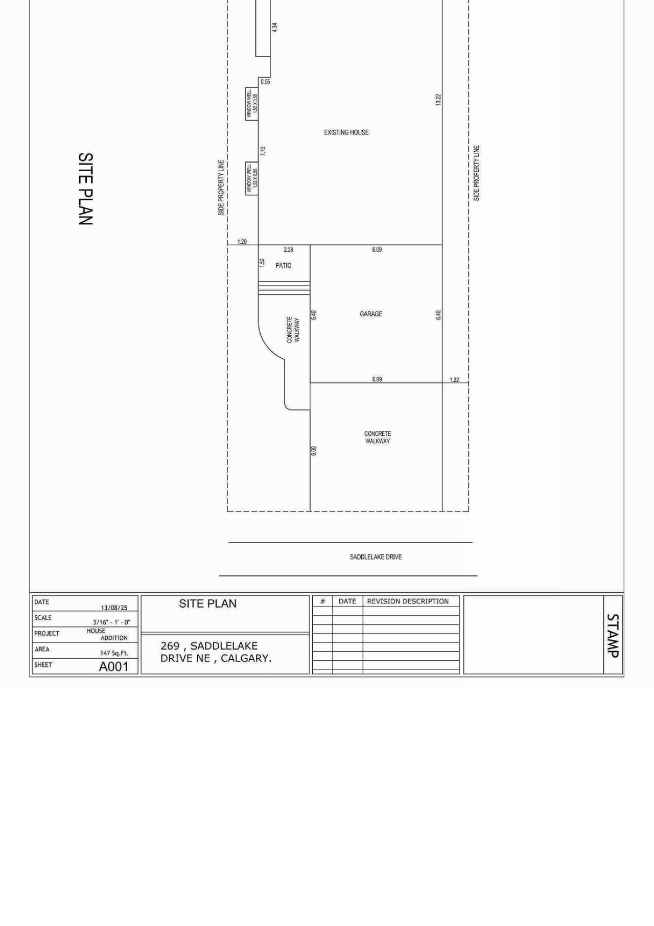Construction site plan for project from page 2 of the file 'DP2026-05102 DMAP Plans(Submitted) 2026-09-02 (2MB)'