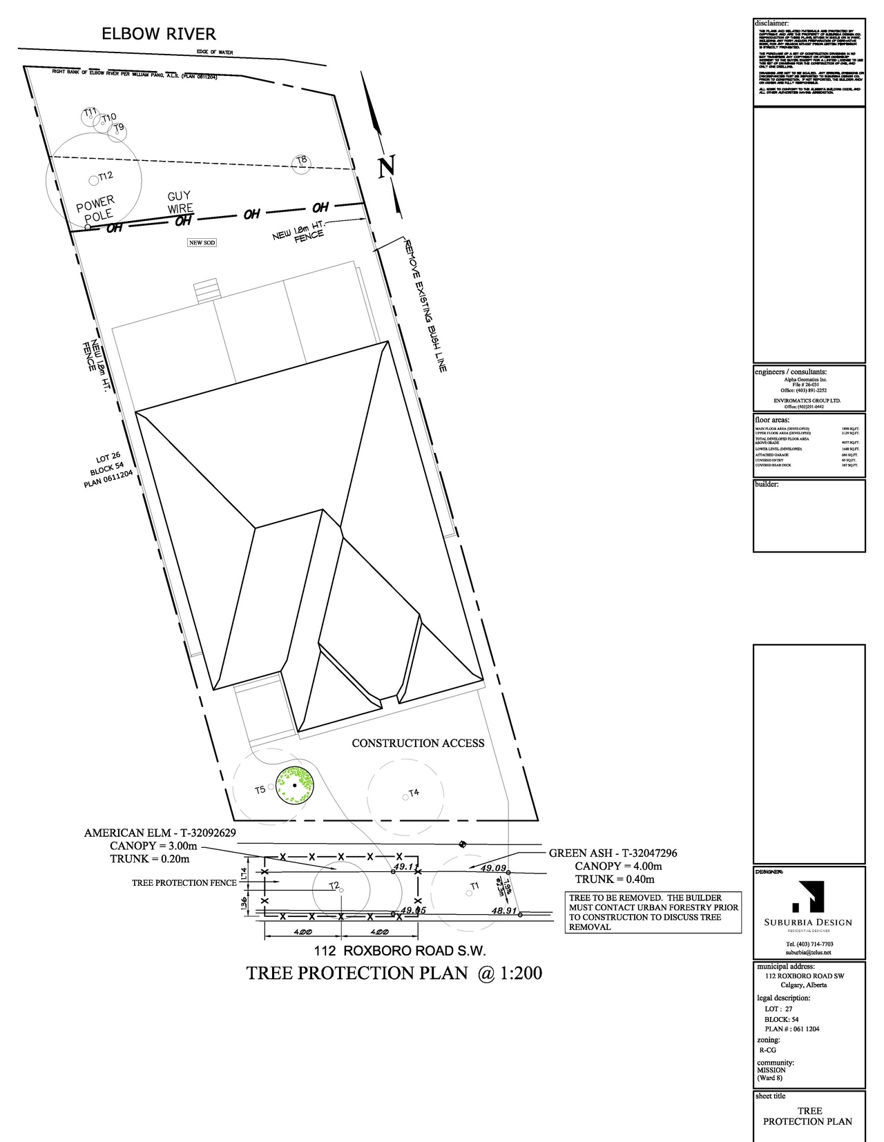 Construction site plan for project from page 3 of the file 'DP2026-05169 DMAP Plans Submitted (5MB) 2026-09-04'