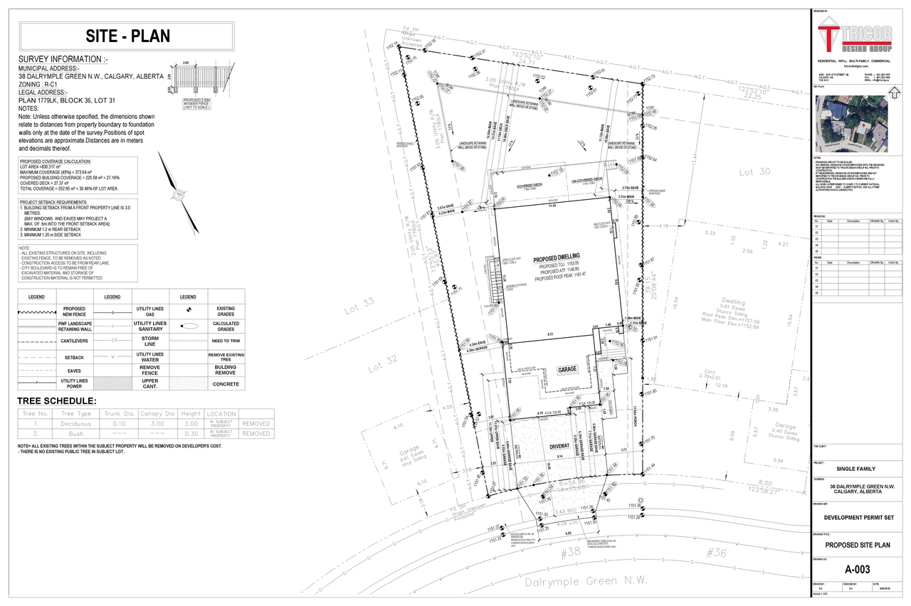 Construction site plan for project from page 6 of the file 'DP2026-05173 DMAP Plans (Submitted) 2026-09-08 (4MB)'