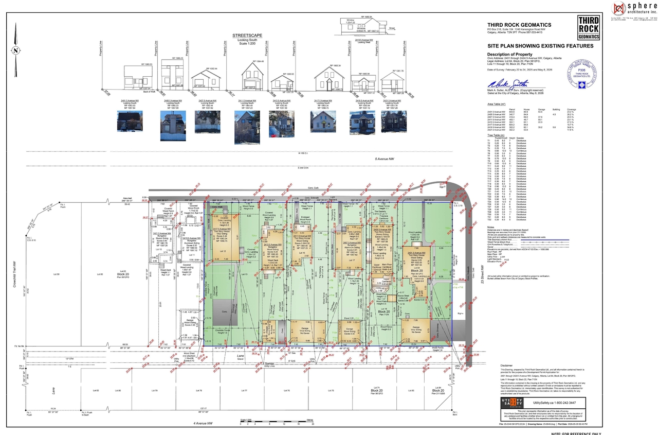 Construction site plan for project from page 3 of the file 'DP2026-05263 DMAP Plans Sumbitted (7MB) 2026-09-11'