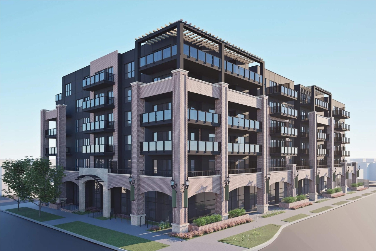 Rendering of building from page 7 of the file 'DP2026-05263 DMAP Plans Sumbitted (7MB) 2026-09-11'