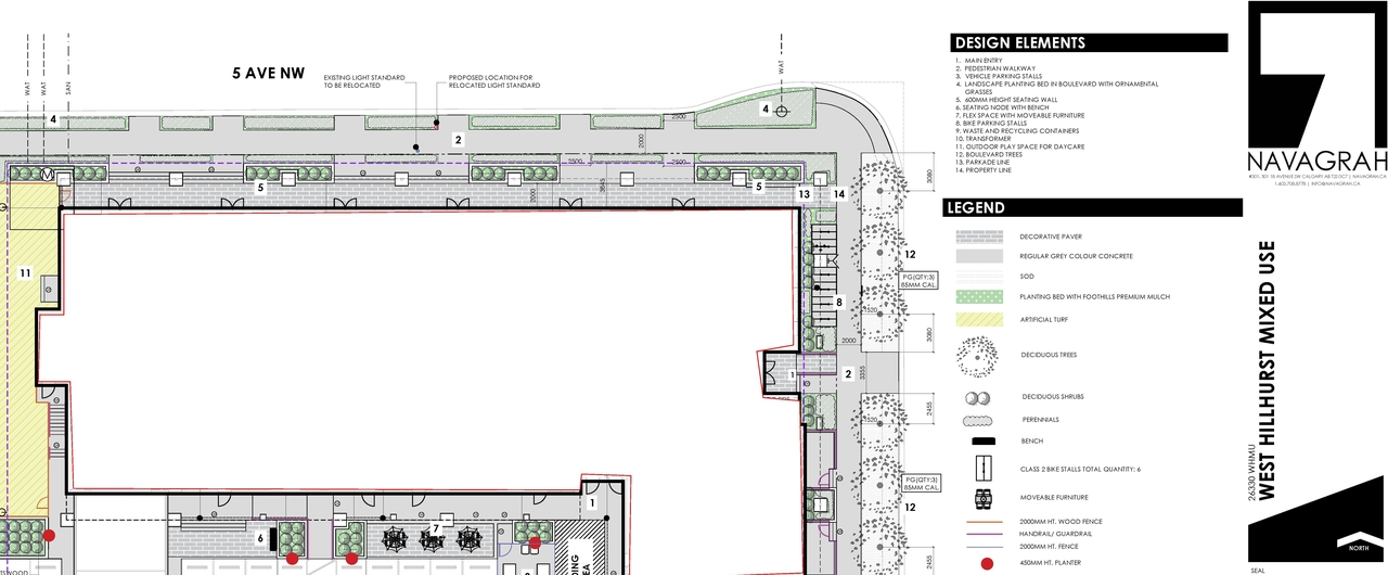 Construction site plan for project from page 8 of the file 'DP2026-05263 DMAP Plans Sumbitted (7MB) 2026-09-11'