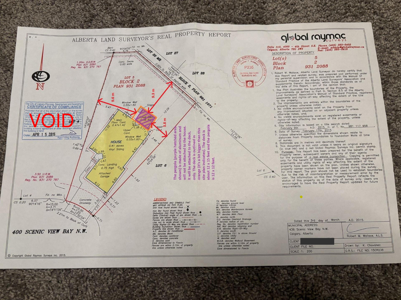Construction site plan for project from page 1 of the file 'DP2026-05266 DMAP Plans Submitted (1MB) 2026-09-17'