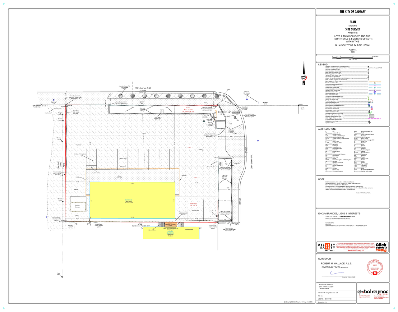 Construction site plan for project from page 2 of the file 'DP2026-05349 DMAP Plans Submitted (1MB) 2026-09-18'