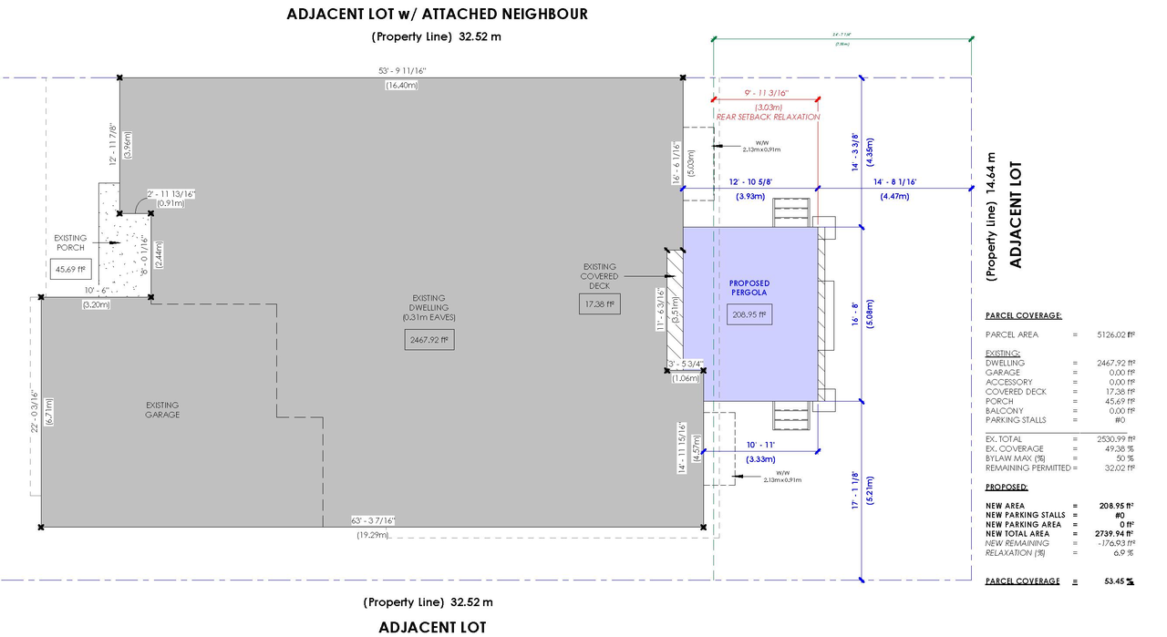 Construction site plan for project from page 2 of the file 'DP2026-05356 DMAP Plans (Submitted) 2026-09-18 (1MB)'
