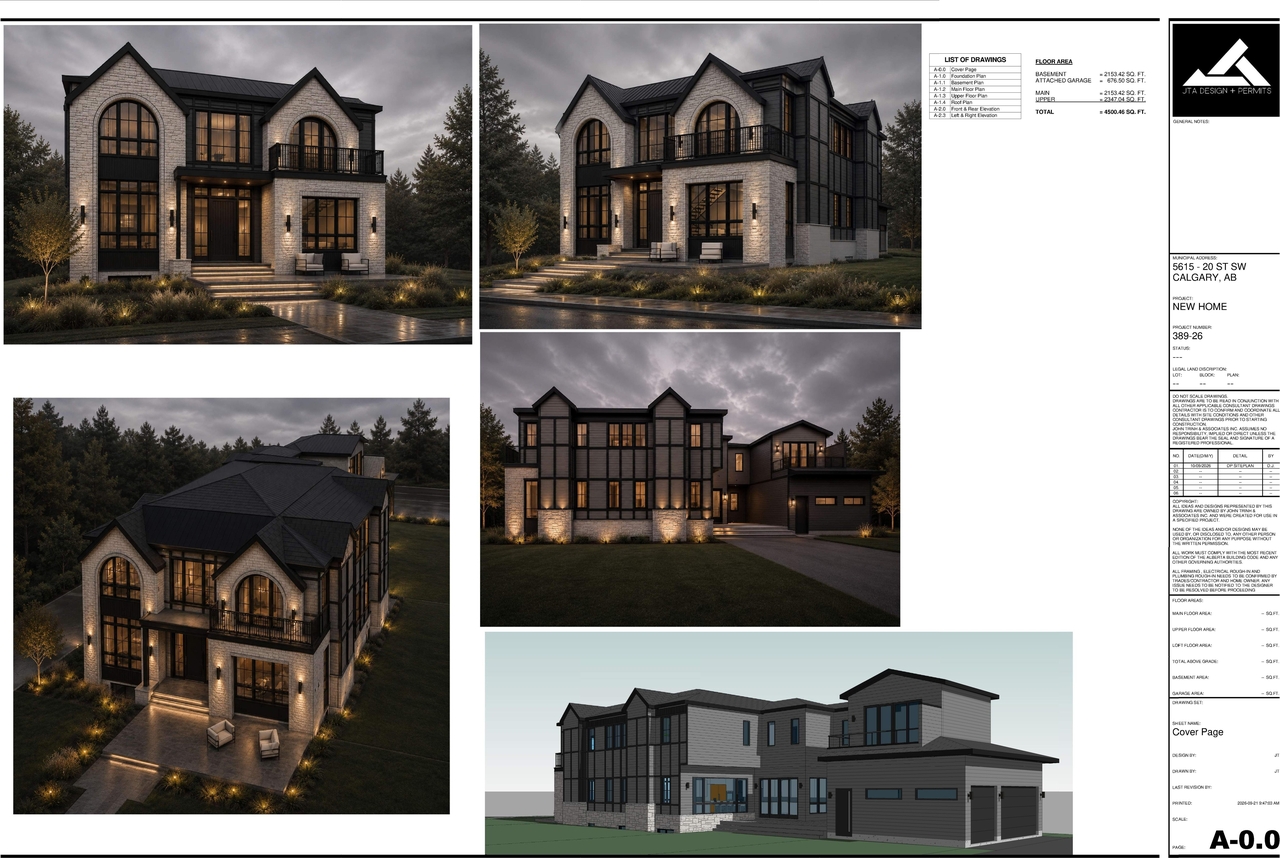 Rendering of building from page 1 of the file 'DP2026-05394 DMAP Plans (Submitted) 2026-09-22 (4MB)'