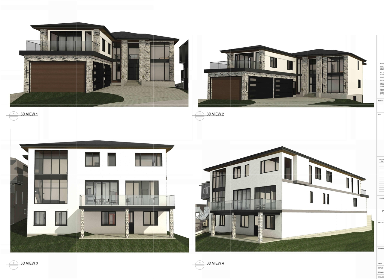 Rendering of building from page 2 of the file 'DP2026-05491 DMAP Plans (Submitted) 2026-09-25 (8MB)'