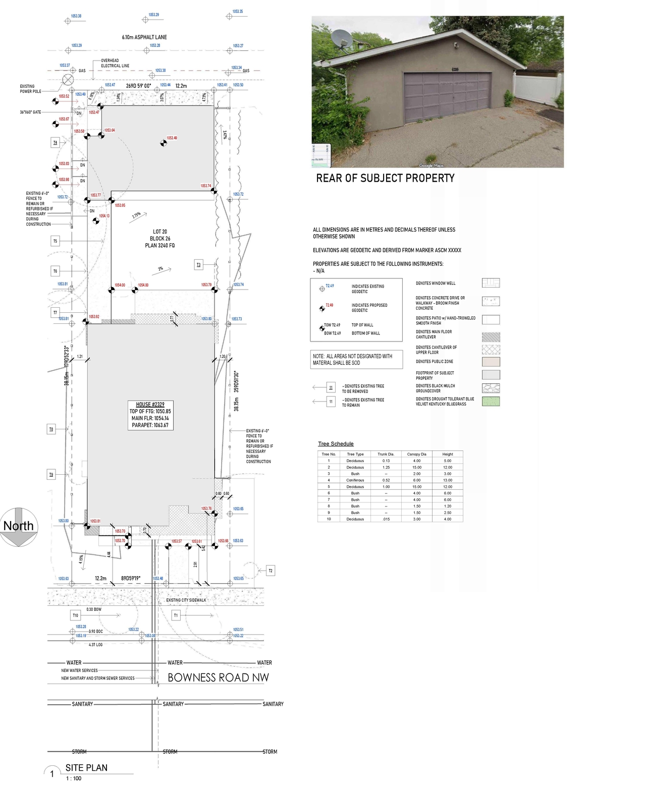 Construction site plan for project from page 8 of the file 'DP2026-05596 DMAP Plans (Submitted) 2026-10-02 (9MB)'