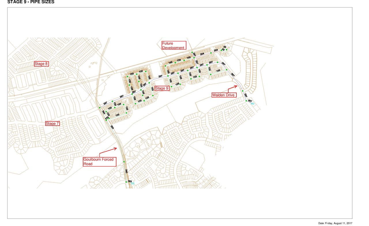Construction site plan for project from page 82 of the file 'KNL - Ph 9 Design Brief 2018-08-22'