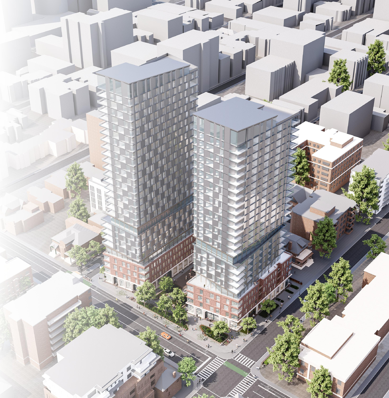 Rendering of building from page 15 of the file '2025-09-03 - SDRP Design Brief - Package 3 - D01-01-20-0019'