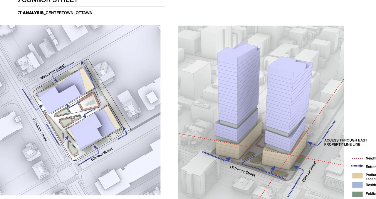 Rendering of building from page 19 of the file '2025-09-03 - SDRP Design Brief - Package 3 - D01-01-20-0019'