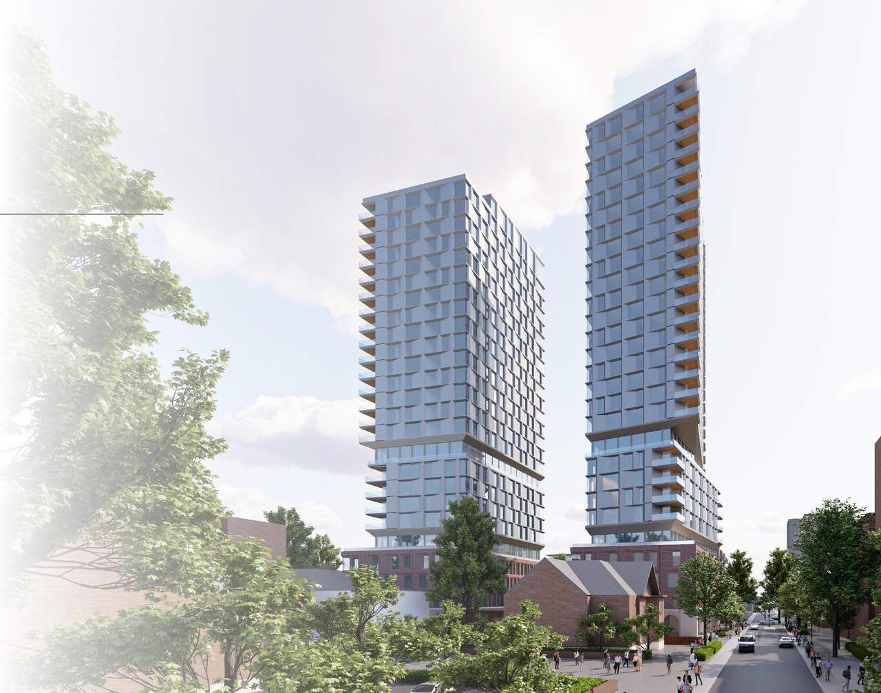 Rendering of building from page 20 of the file '2025-09-03 - SDRP Design Brief - Package 3 - D01-01-20-0019'