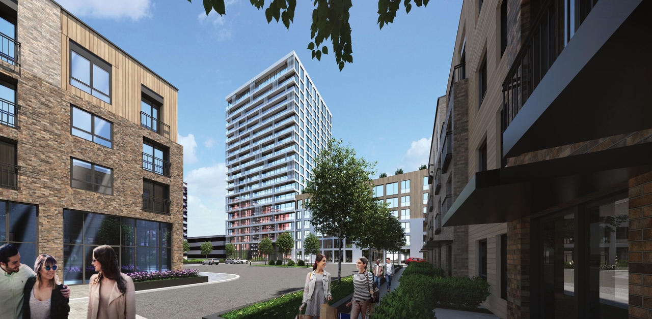 Rendering of building from page 62 of the file '2022-08-05 - Design Brief - D01-01-21-0008'