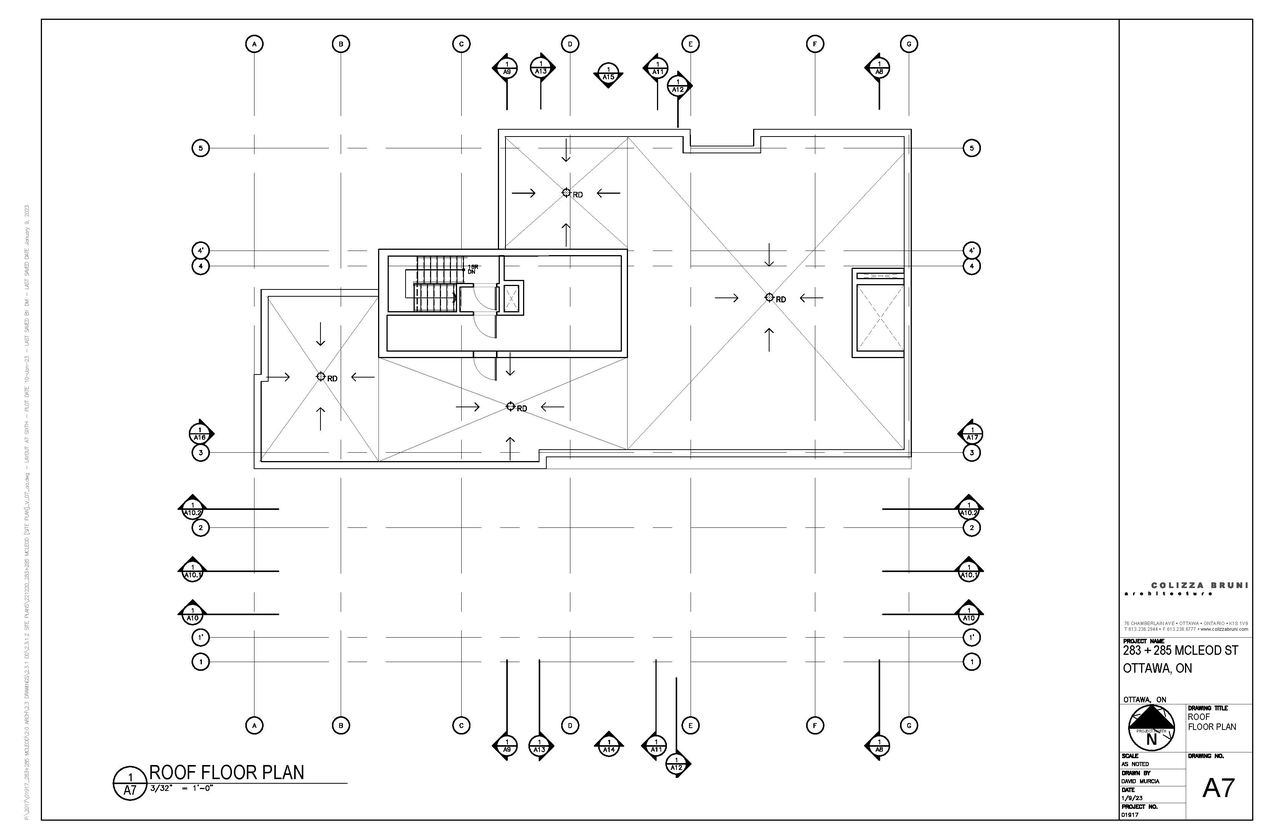 Floor plan for project from page 11 of the file '2023-01-13 - Floor Plans - D01-01-21-0014'