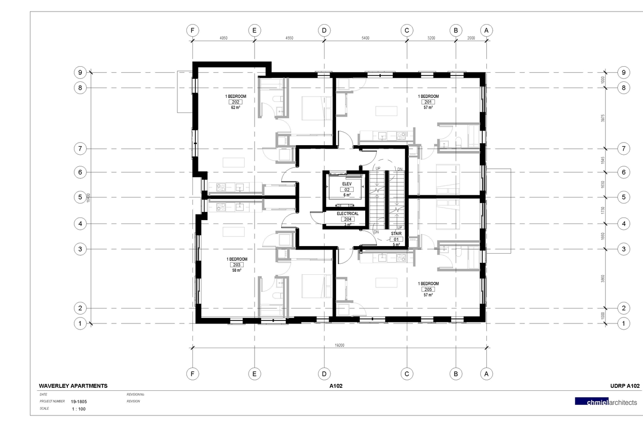 Floor plan for project from page 3 of the file '2021-09-15 - Floor Plans and Building Elevations - D01-01-21-0016'