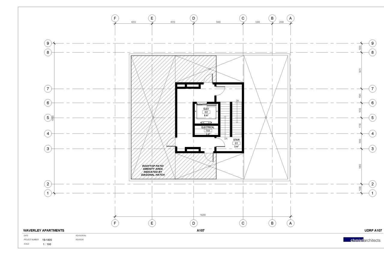 Floor plan for project from page 8 of the file '2021-09-15 - Floor Plans and Building Elevations - D01-01-21-0016'