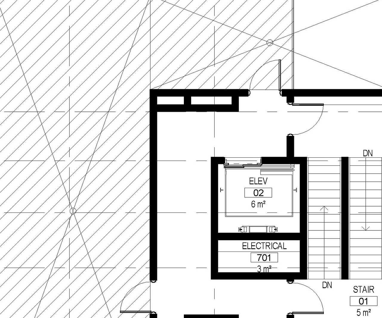 Floor plan for project from page 8 of the file '2021-09-15 - Floor Plans and Building Elevations - D01-01-21-0016'