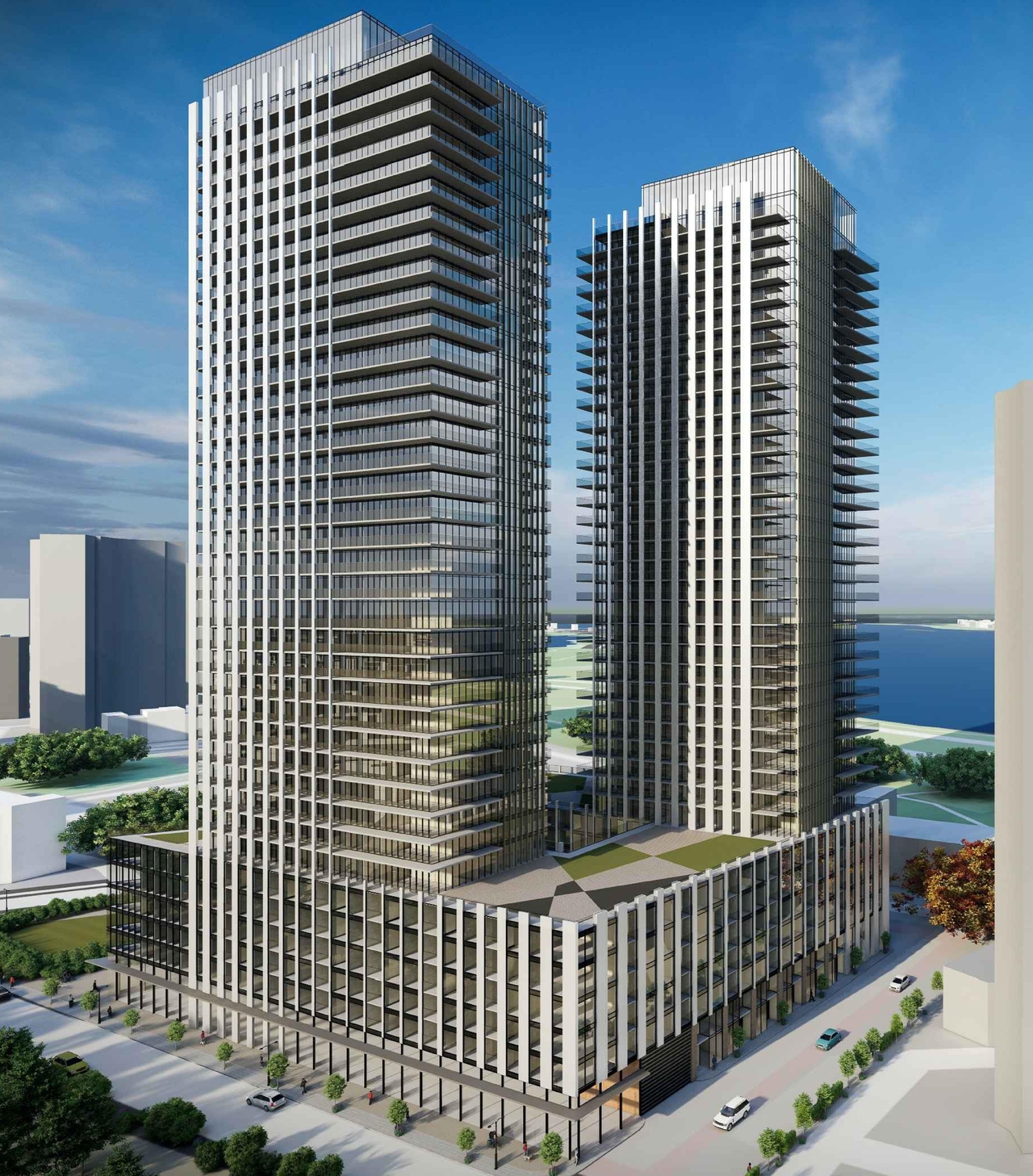 Rendering of building from page 2 of the file '2022-02-04 - Renderings - D01-01-22-0001'