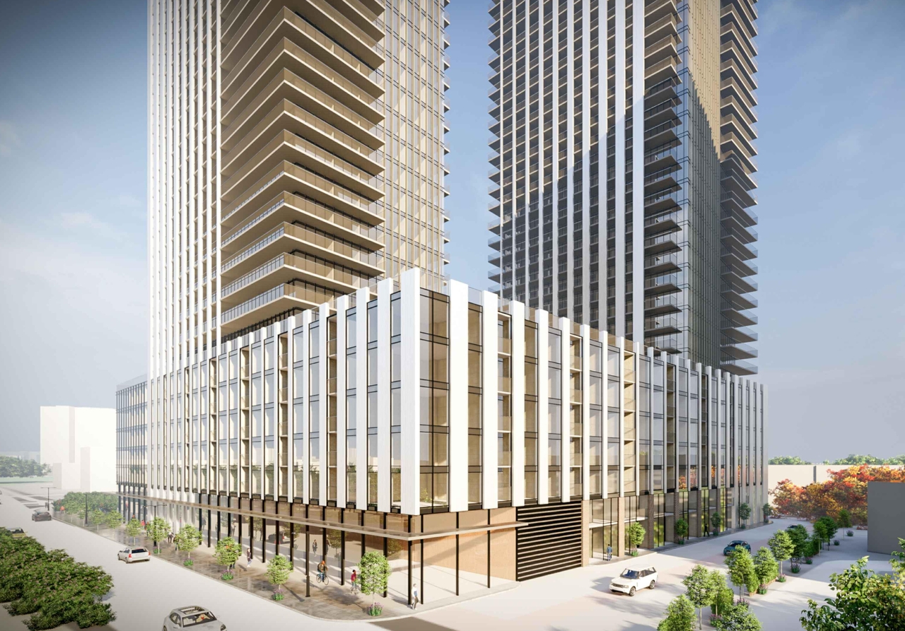 Rendering of building from page 9 of the file '2022-02-04 - Renderings - D01-01-22-0001'