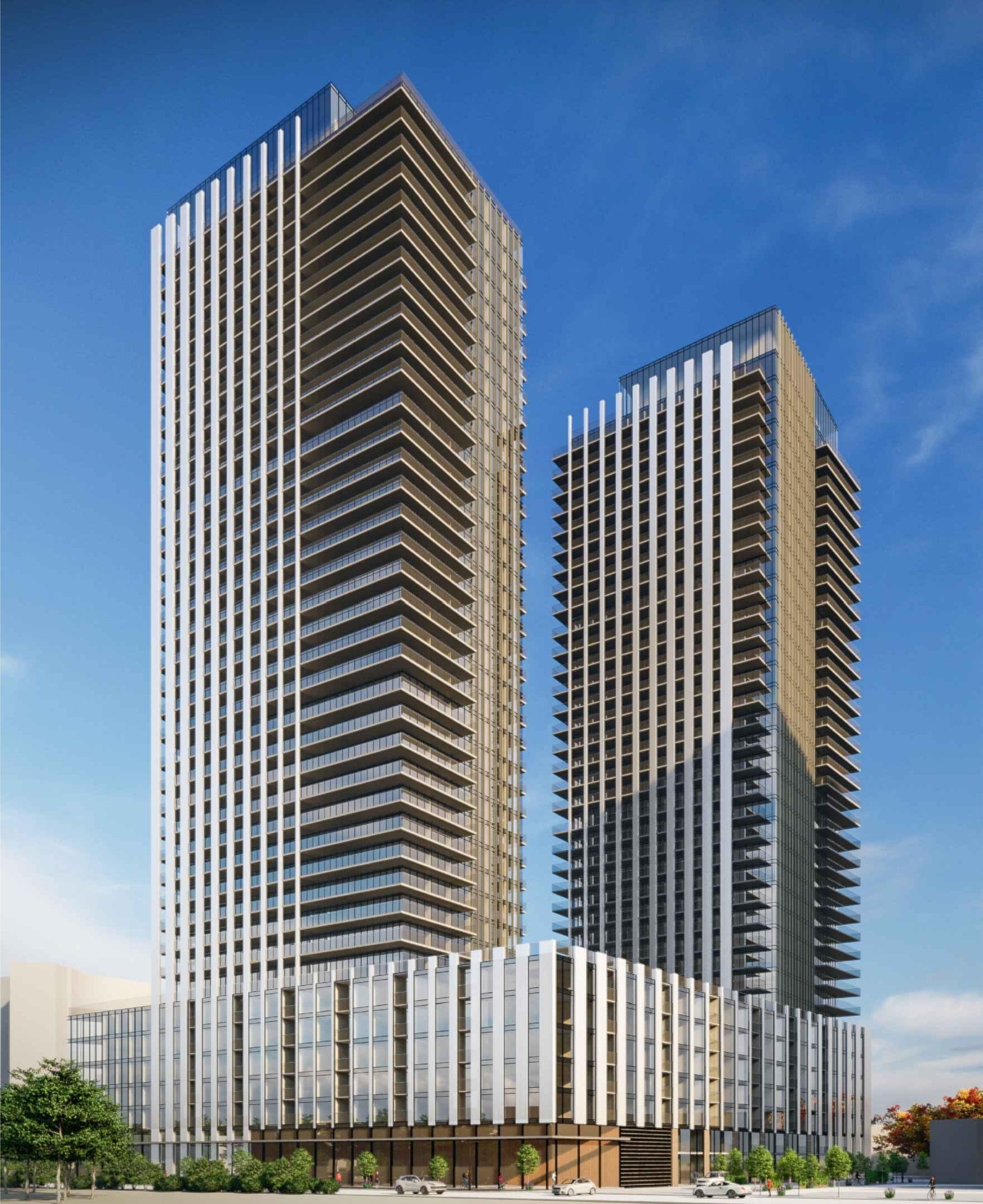 Rendering of building from page 1 of the file '2022-02-04 - Site Plan, Floor Plans, and Parking Plan - D01-01-22-0001'