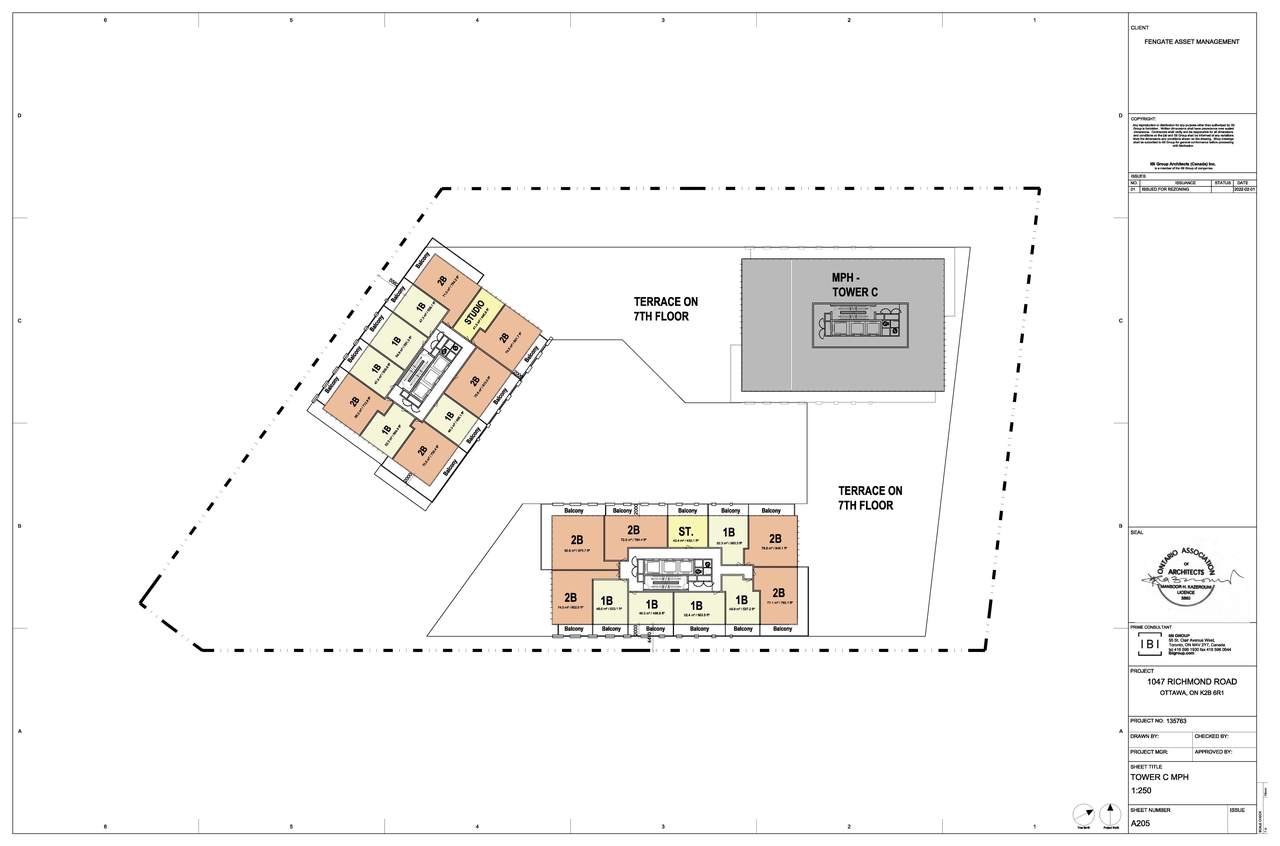 Construction site plan for project from page 12 of the file '2022-02-04 - Site Plan, Floor Plans, and Parking Plan - D01-01-22-0001'