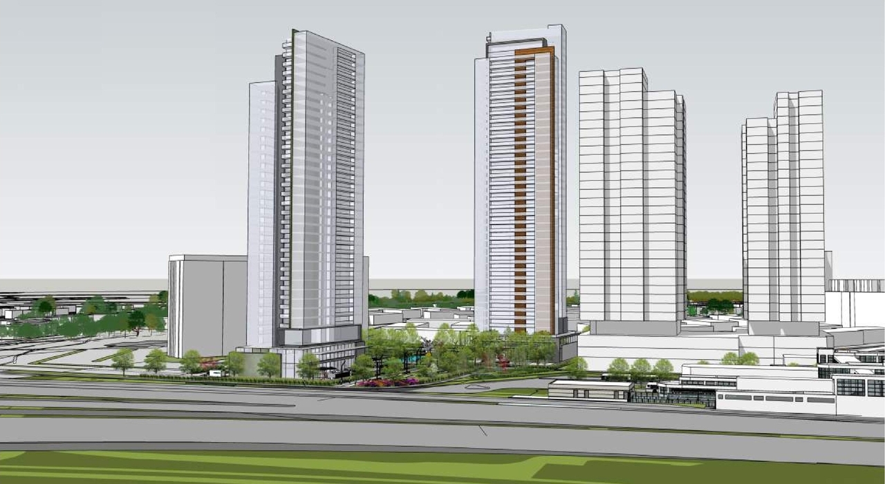 Rendering of building from page 1 of the file '2023-12-21 - Urban Design Review Drawing Package - D01-01-22-0004'