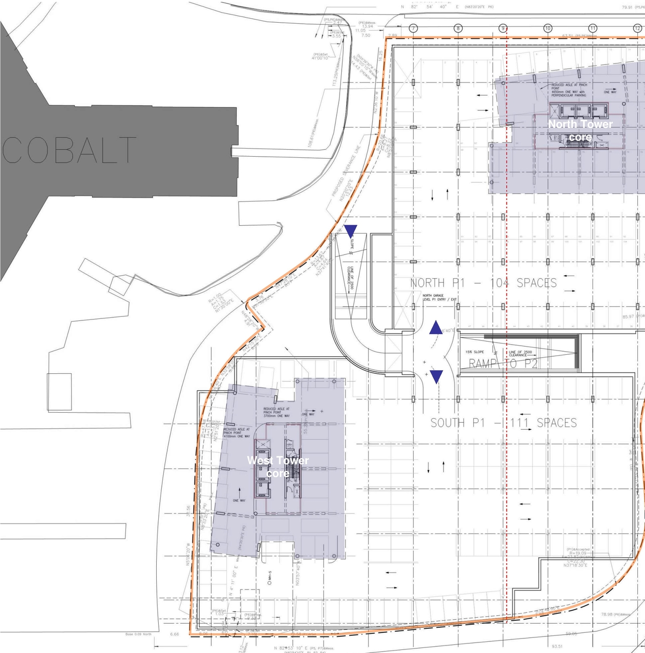 Floor plan for project from page 26 of the file '2023-12-21 - Urban Design Review Drawing Package - D01-01-22-0004'