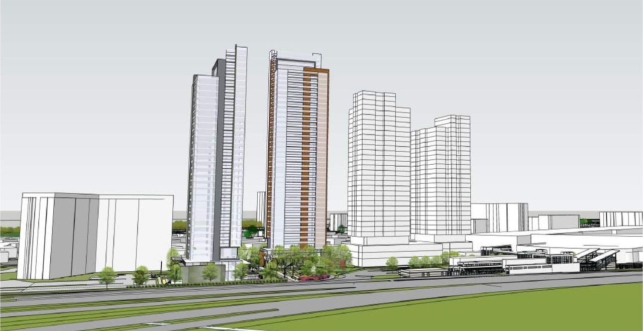 Rendering of building from page 5 of the file '2023-12-21 - Urban Design Review Drawing Package - D01-01-22-0004'