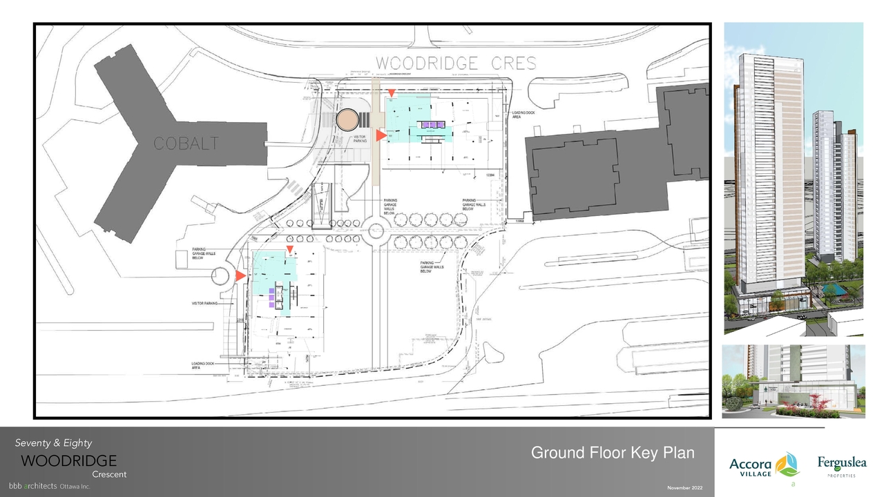 Construction site plan for project from page 11 of the file '2022-12-02 - Drawings and Design Studies - D01-01-22-0004'