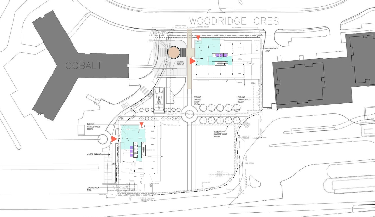 Construction site plan for project from page 11 of the file '2022-12-02 - Drawings and Design Studies - D01-01-22-0004'