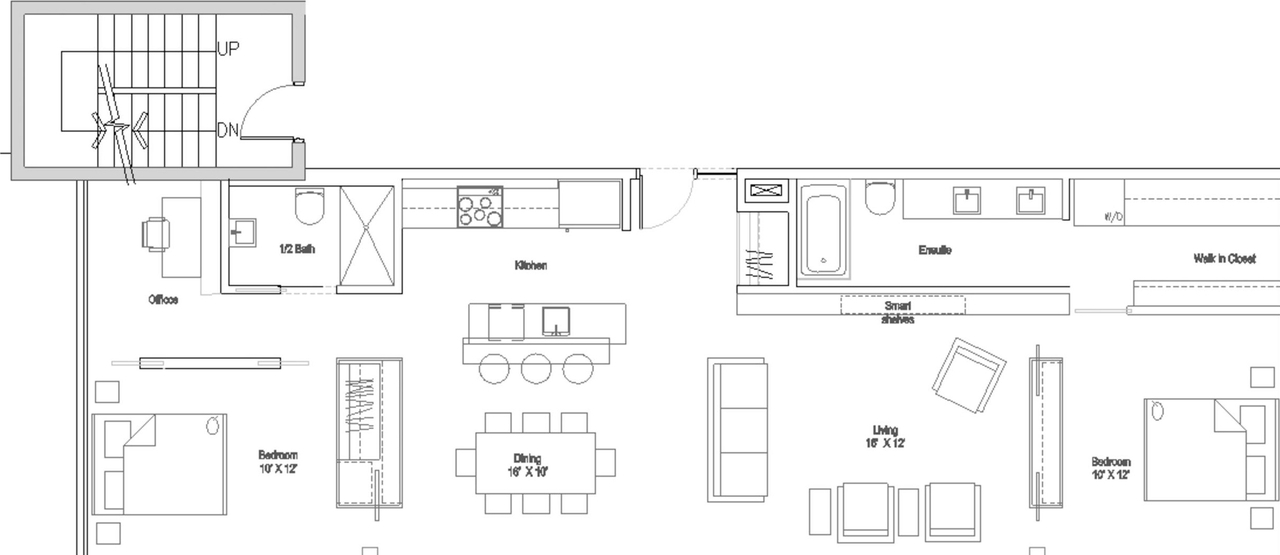 Floor plan for project from page 15 of the file '2022-12-02 - Drawings and Design Studies - D01-01-22-0004'