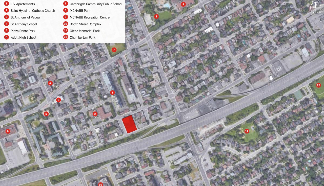 Construction site plan for project from page 6 of the file '2023-05-03 - Design Brief - D01-01-23-0004'