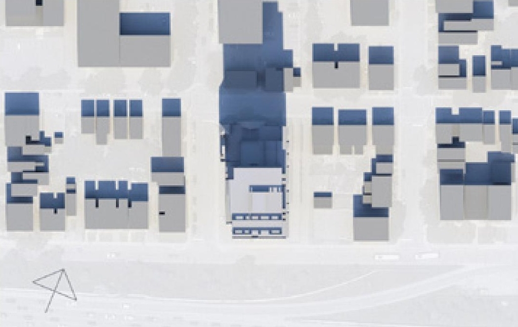 Construction site plan for project from page 49 of the file '2023-09-18 - Architectural Design Brief - D01-01-23-0004'