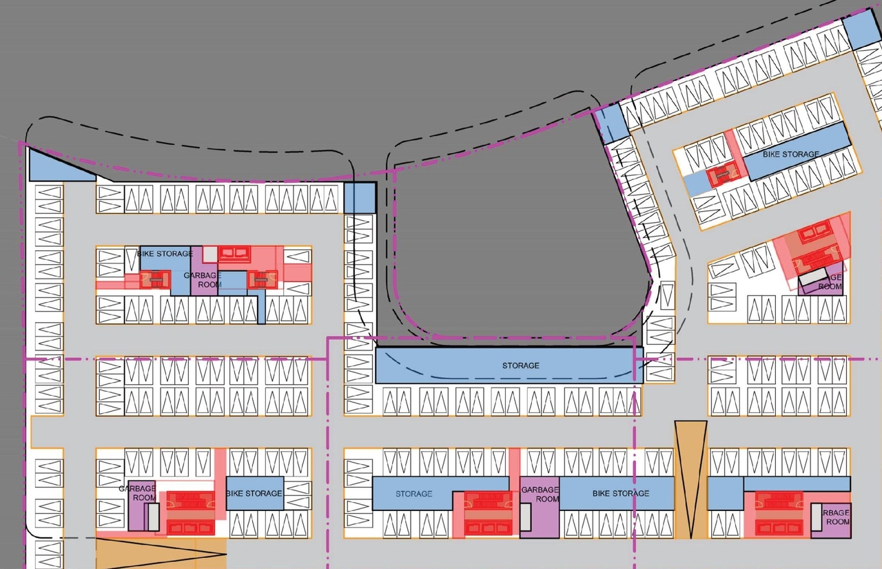 Floor plan for project from page 22 of the file '2023-11-24 - Design Brief - D01-01-23-0005'