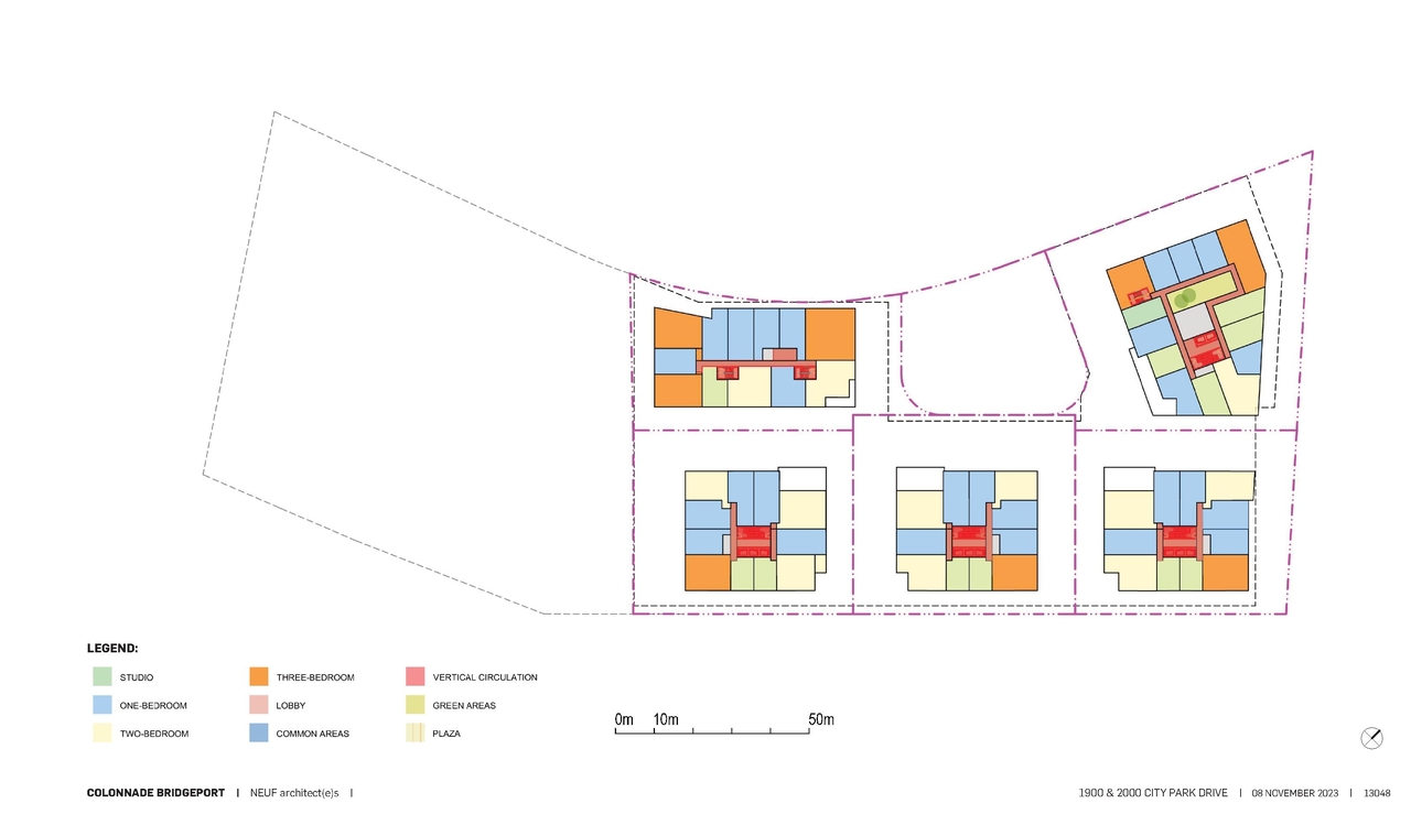 Floor plan for project from page 24 of the file '2023-11-24 - Design Brief - D01-01-23-0005'