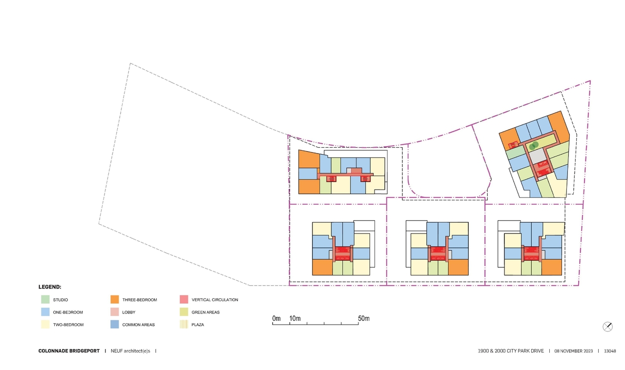 Floor plan for project from page 25 of the file '2023-11-24 - Design Brief - D01-01-23-0005'