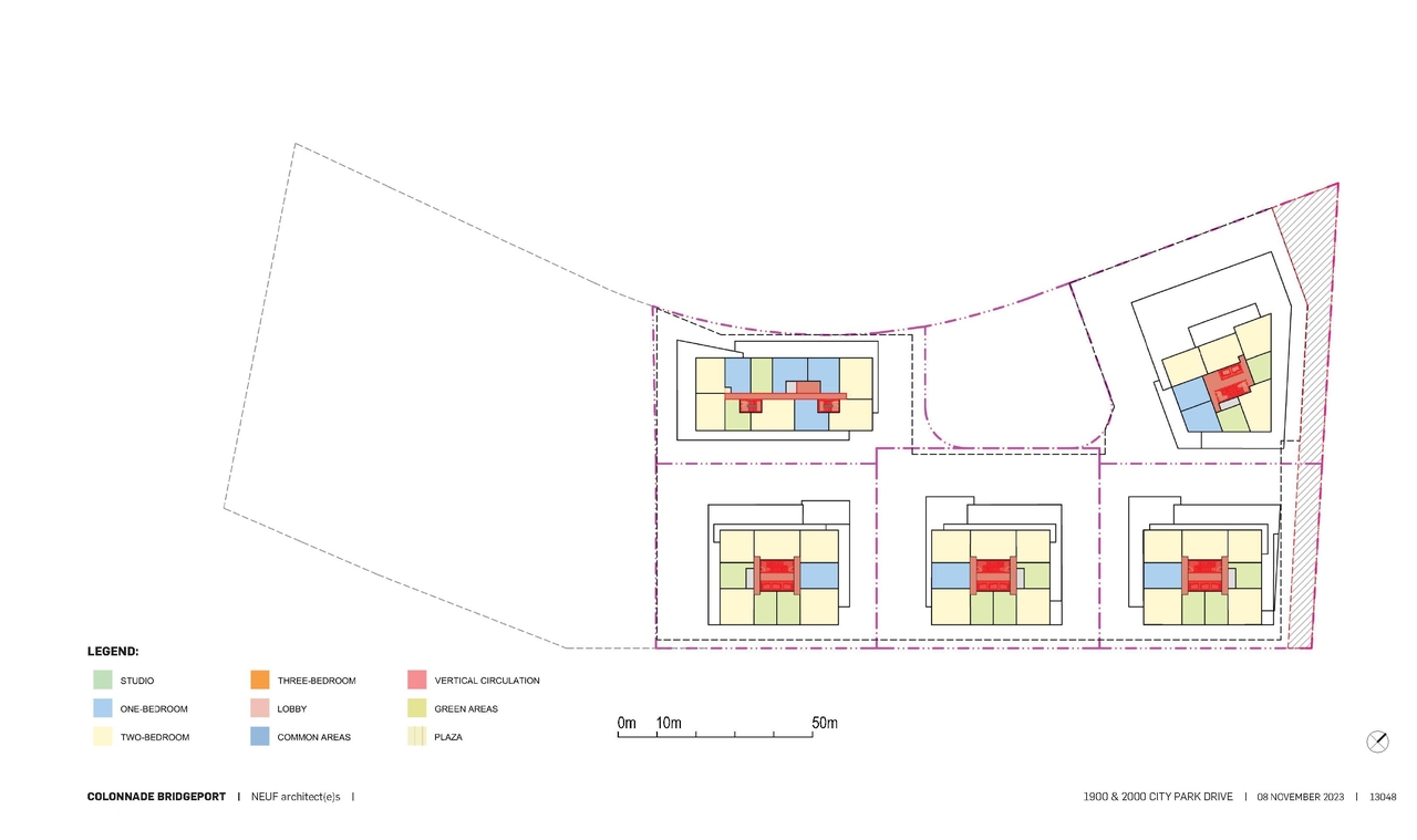 Floor plan for project from page 26 of the file '2023-11-24 - Design Brief - D01-01-23-0005'