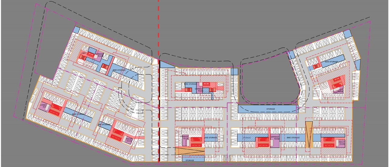 Floor plan for project from page 30 of the file '2023-11-24 - Design Brief - D01-01-23-0005'