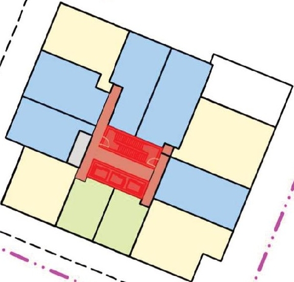 Floor plan for project from page 32 of the file '2023-11-24 - Design Brief - D01-01-23-0005'