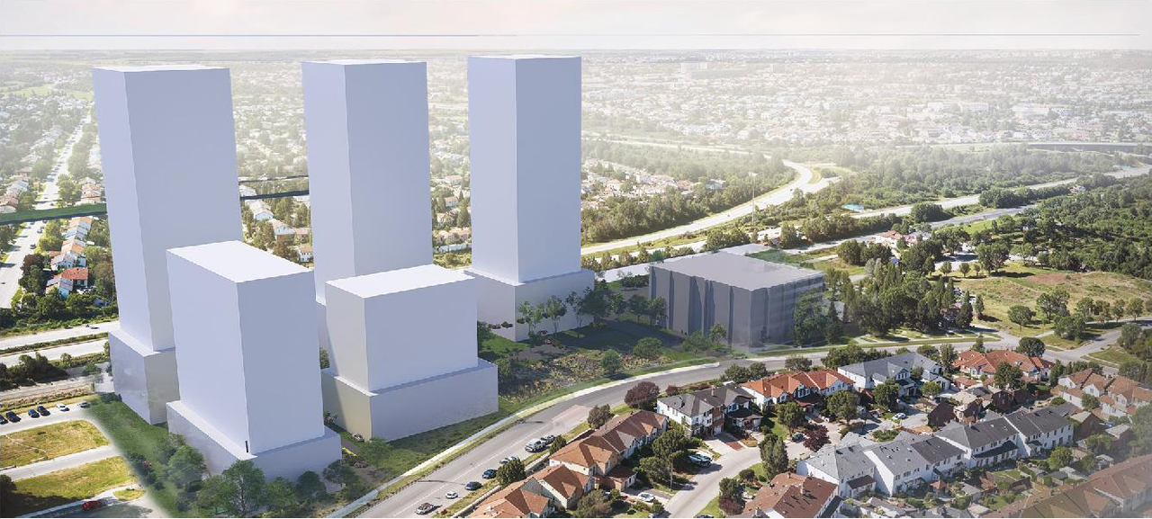 Rendering of building from page 13 of the file '2025-06-23 - Design Brief - D01-01-23-0005 and D02-02-23-0033'