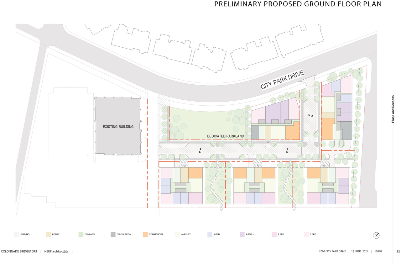 Floor plan for project from page 22 of the file '2025-06-23 - Design Brief - D01-01-23-0005 and D02-02-23-0033'