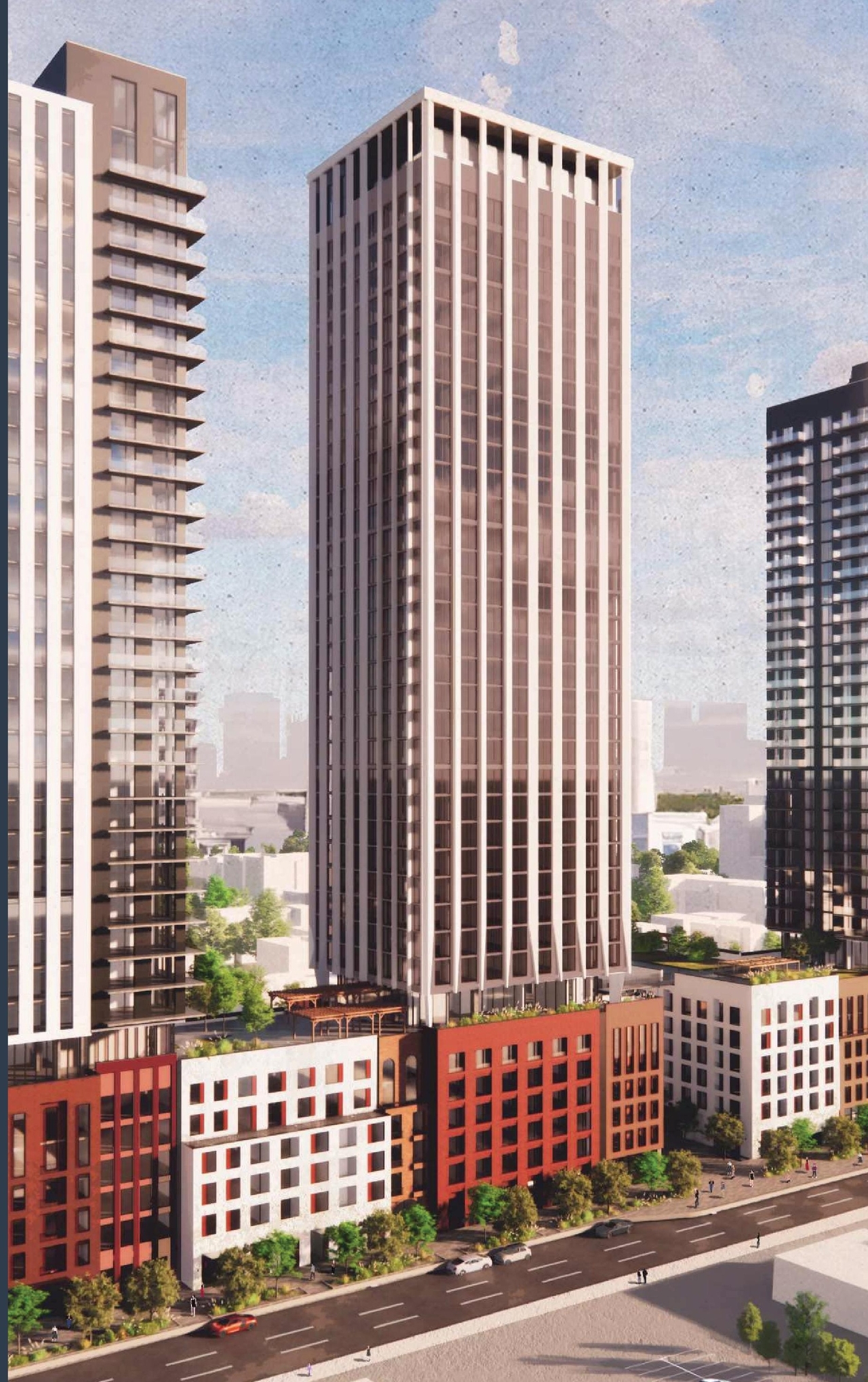 Rendering of building from page 1 of the file '2024-03-21 - Design Brief - D01-01-23-0008'