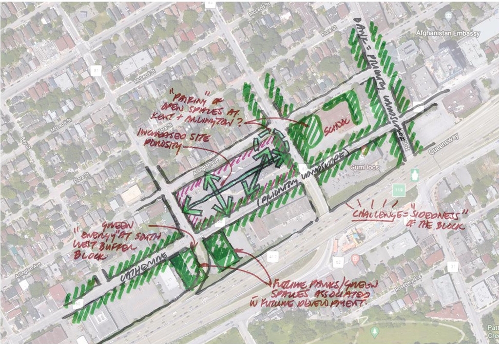 Construction site plan for project from page 3 of the file '2024-03-21 - Design Brief - D01-01-23-0008'