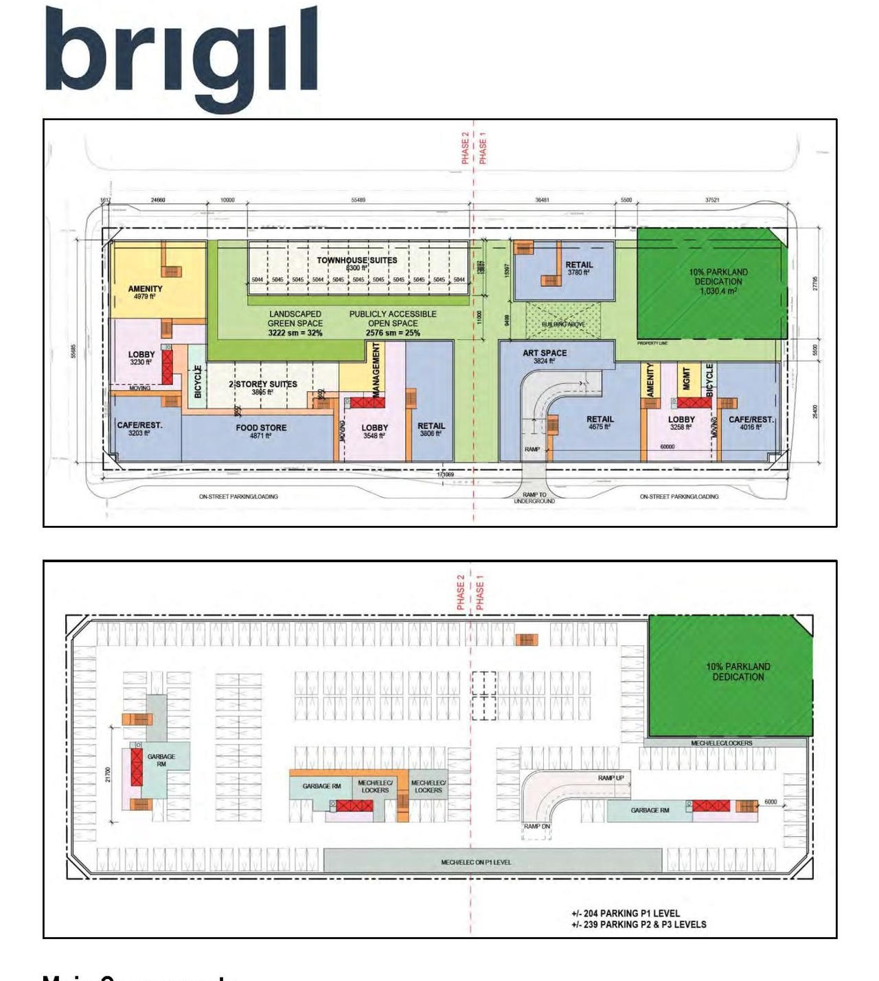 Construction site plan for project from page 63 of the file '2023-05-29 - Planning Rationale and Design Brief - D01-01-23-0008'