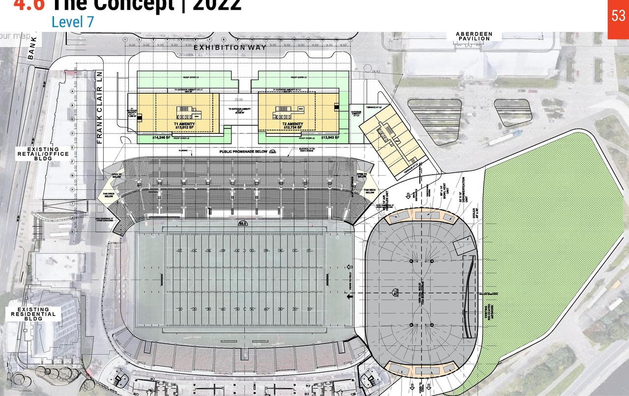 Construction site plan for project from page 53 of the file '2023-07-06 - UDRP Package (Review 1 of 2) - D01-01-23-0009, D02-02-23-0047'