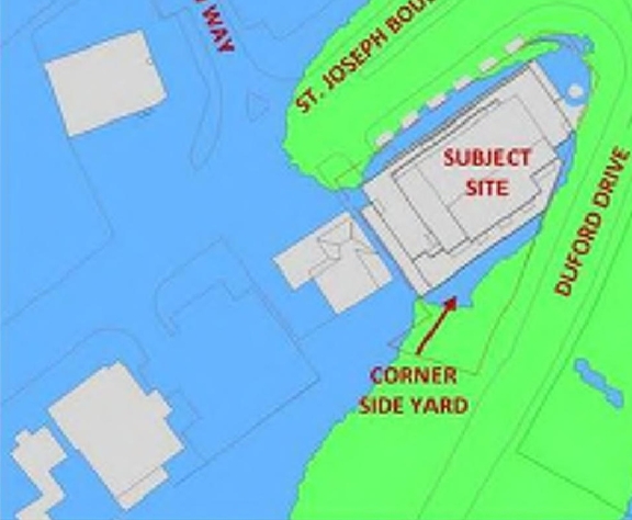 Construction site plan for project from page 36 of the file '2024-03-19 - Urban Design Review Panel Slide Deck - D01-01-23-0010'