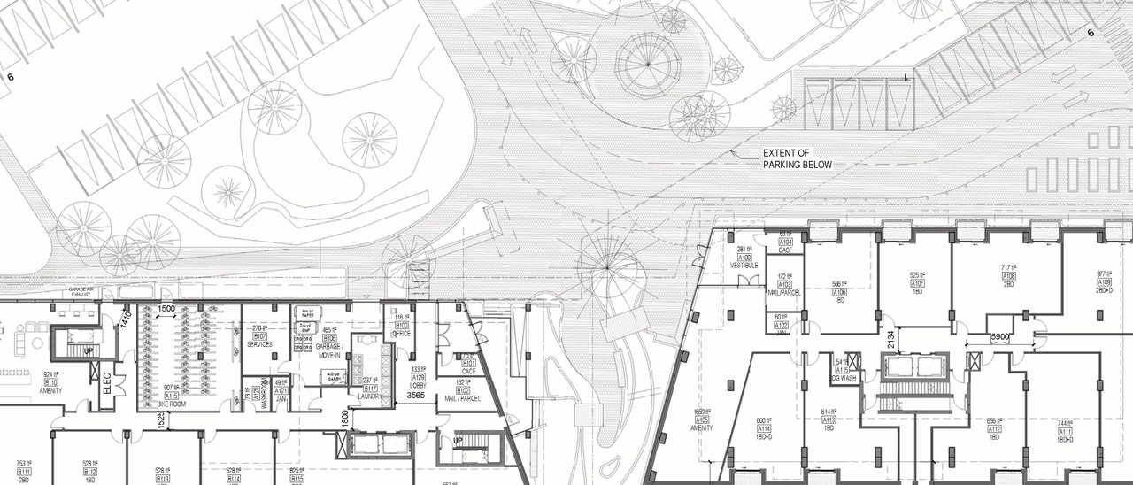 Floor plan for project from page 81 of the file '2024-06-21 - Design Brief - D01-01-23-0014'