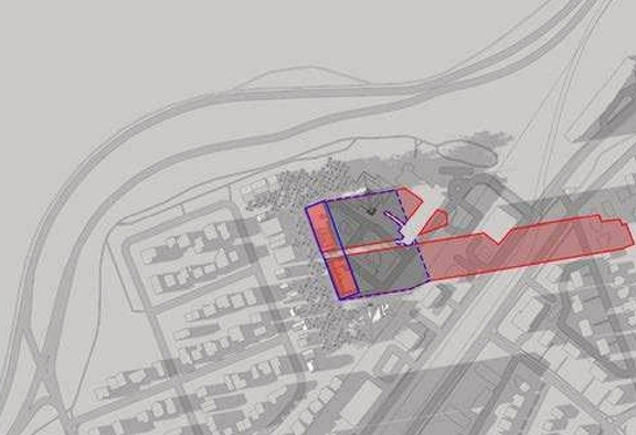 Construction site plan for project from page 70 of the file '2023-11-24 - Design Brief - D01-01-23-0014'