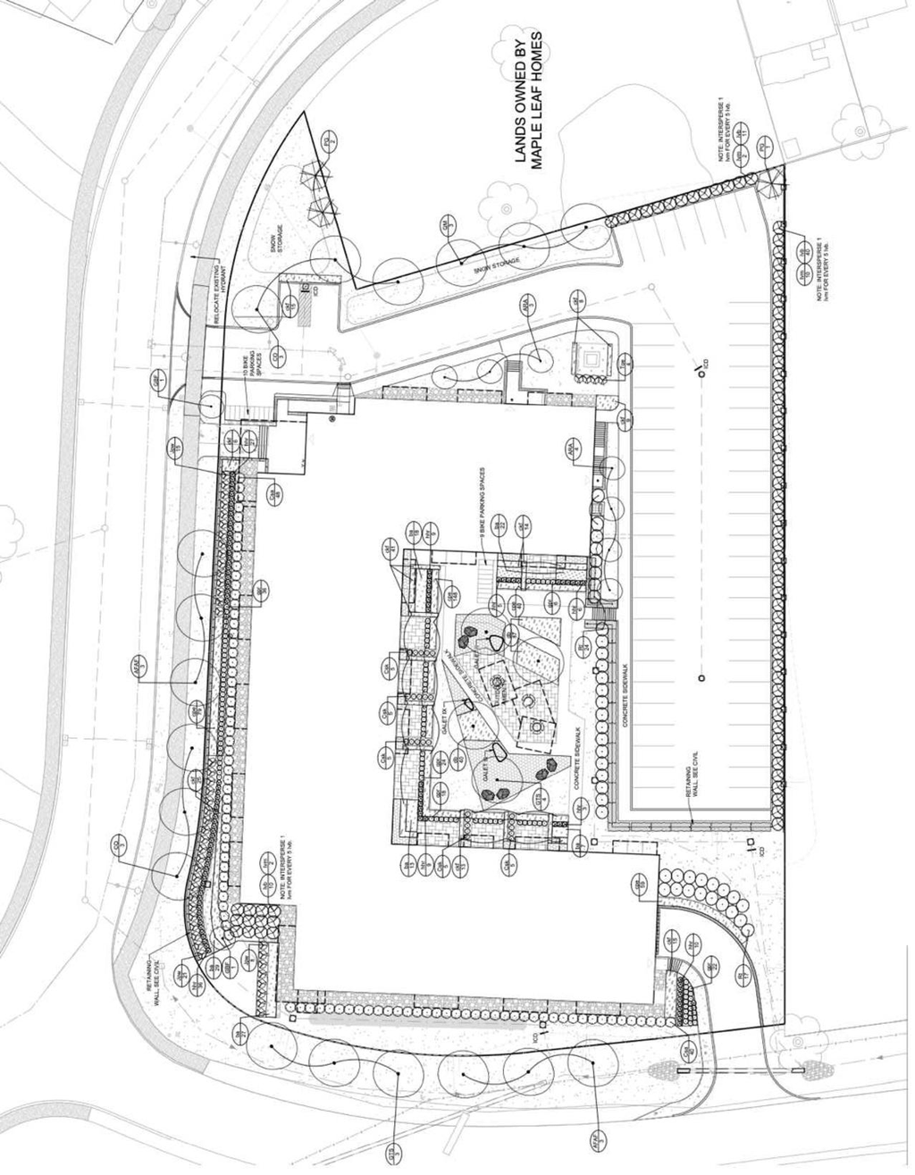 Construction site plan for project from page 23 of the file '2024-02-20 - Planning Rationale and Design Brief - D01-01-24-0006'