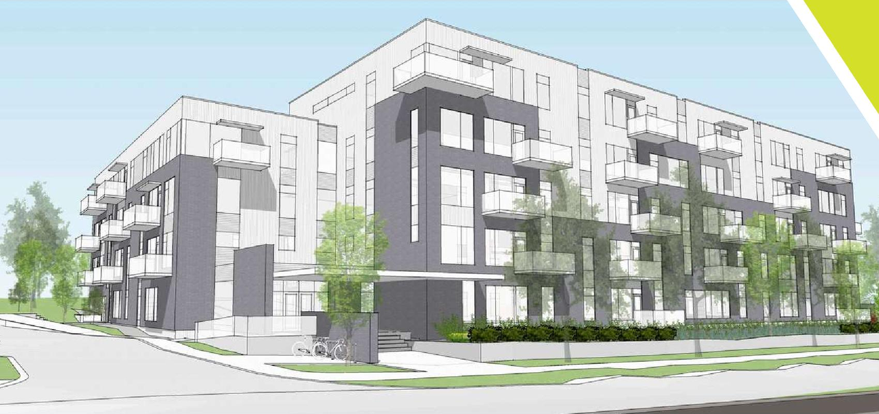 Rendering of building from page 1 of the file '2024-05-03 - Urban Design Brief - D01-01-24-0006'